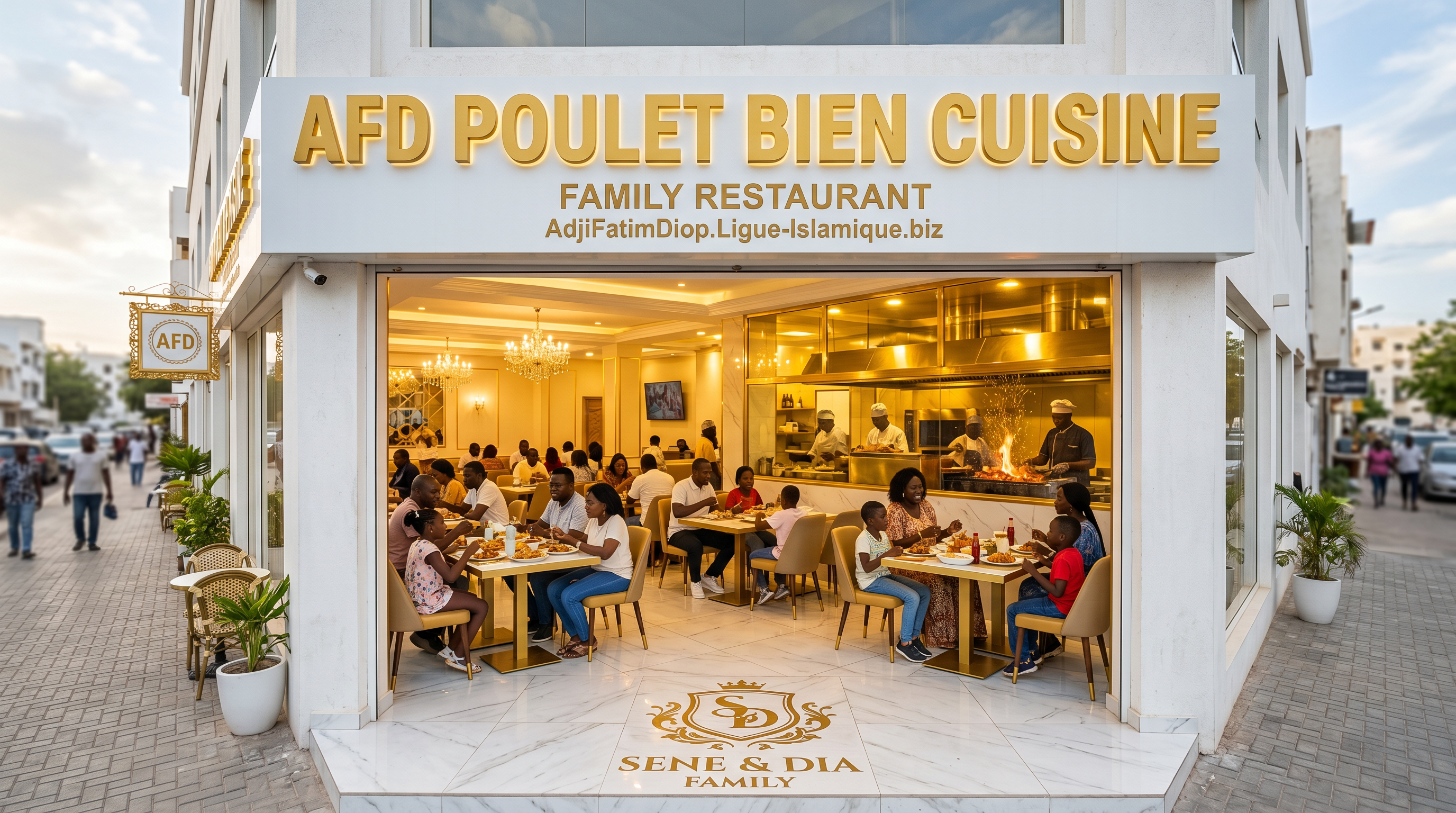Restaurant Adjia Fatim Diop — Vue extérieure